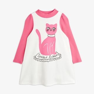 Cat Long Sleeve Dress