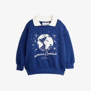 Mini Rodini Society Embroidered Sweatshirt