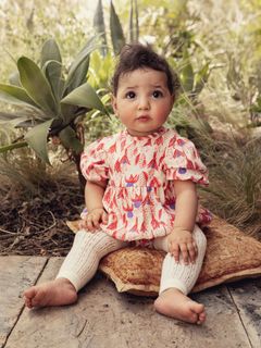 Fuchsia Woven Bodysuit