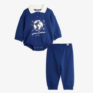 Mini Rodini Society Baby Set