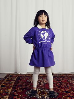 Mini Rodini Society Sweat Dress