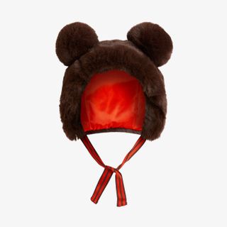 Faux Fur Hat with Ears