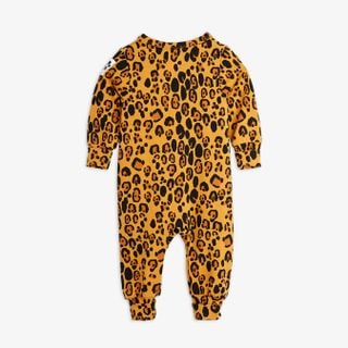 Basic Leopard Baby Jumpsuit