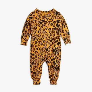 Basic Leopard Baby Jumpsuit