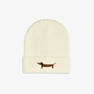 Dog knitted beanie
