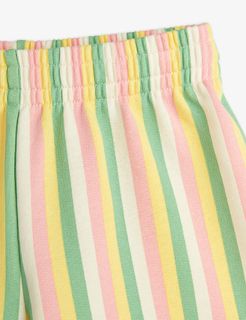 Pastel Stripe Sweatshorts