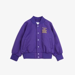 Besesaka Satin Baseball Jacket