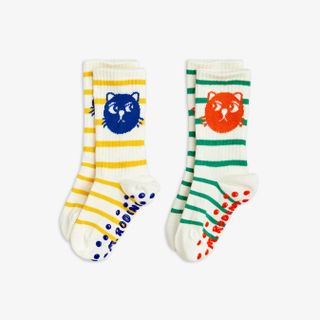 Cats 2-pack anti-slip socks