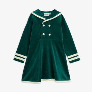 Sailor Velour Dress