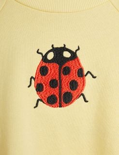 Ladybug broderad sweatshirt