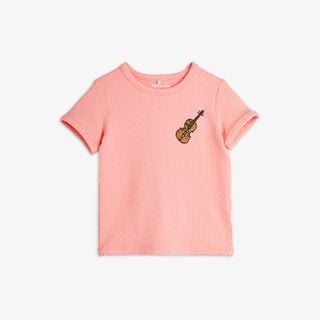 Violin jacquard T-shirt