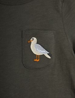 Seagull pocket T-shirt 