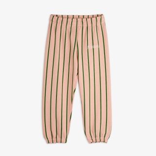 Vertical stripe sweatpants