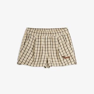 Gingham vävda shorts