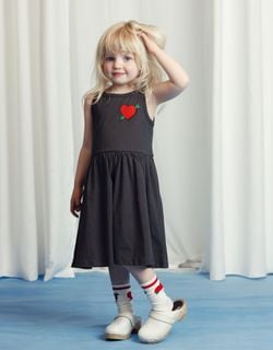 Arrowed heart tank dress