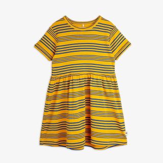 Stripe short sleeve dress