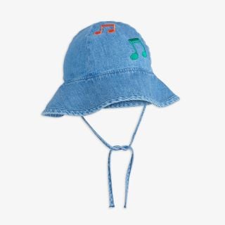 Note denim sun hat