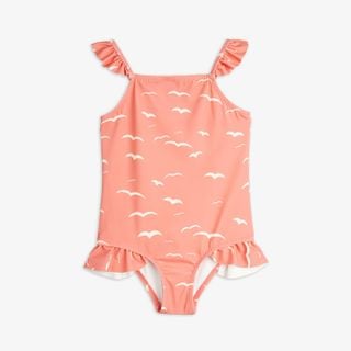 Seagull frill swimsuit