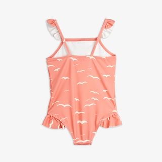 Seagull frill swimsuit