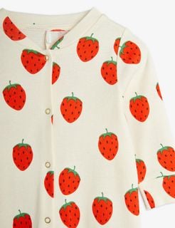 Strawberries baby jumpsuit