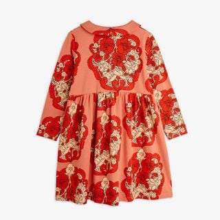 Flowers Long Sleeve Dress