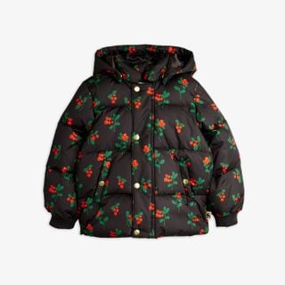 Lingonberries hooded puffer