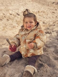 Mammoths hooded puffer jacket