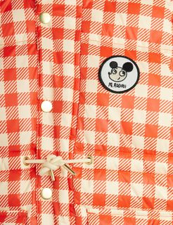 Ritzratz gingham heavy puffer jacket
