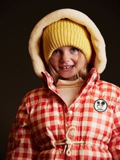 Ritzratz gingham heavy puffer jacket