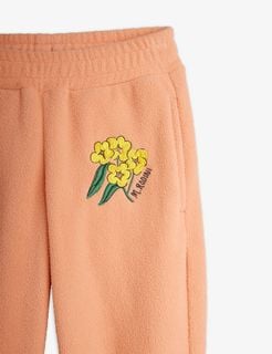 Alpine flowers fleece trousers