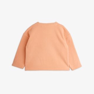 Alpine flowers fleece long sleeve top