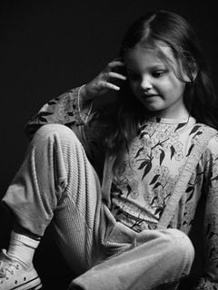Alpine flowers long sleeve T-shirt
