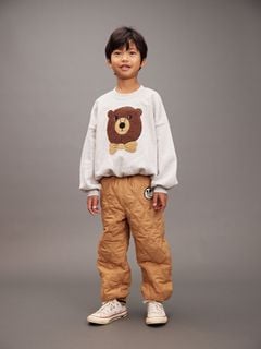 Bear chenille sweatshirt