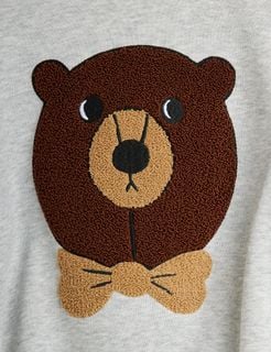 Bear chenille sweatshirt