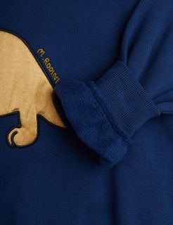 Dino application sweatshirt
