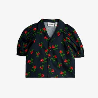Lingonberries woven blouse