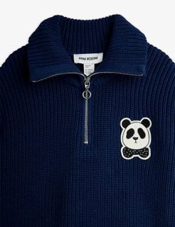 Panda chunky knit sweater