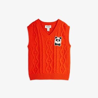 Panda cable knit slipover