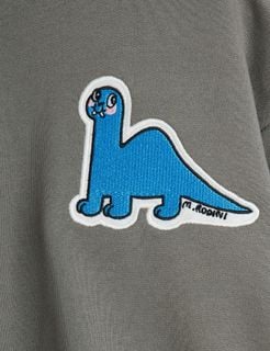 Dino patch sweatshirt