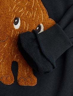 Mammoth chenille sweatshirt
