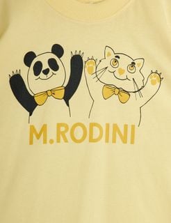 Panda & cat T-shirt