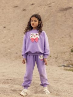 Cat chenille sweatshirt