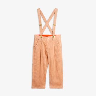 Clover corduroy suspender trousers