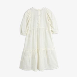 Strawberry schiffli woven dress