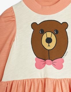 Bear long sleeve dress