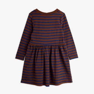 Stripe bird patch dress