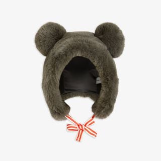 Faux fur ear hat