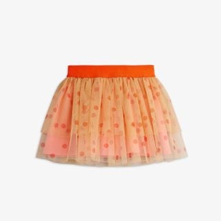 Dotted tulle skirt