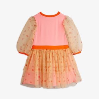Dotted tulle dress
