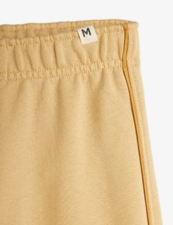 Plain piping sweatpants
